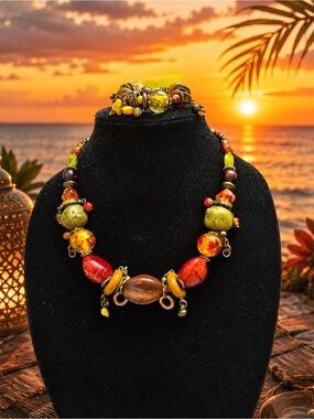 Necklace and bracelet